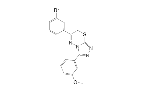 6-(3-bromophenyl)-3-(3-methoxyphenyl)-7H-[1,2,4]triazolo[3,4-b][1,3,4]thiadiazine