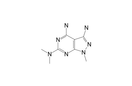 3,4-Diamino-6-dimethylamino-1-methylpyrazolo[3,4-d]pyrimidine