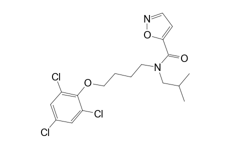 5-Isoxazolecarboxamide, N-(2-methylpropyl)-N-[4-(2,4,6-trichlorophenoxy)butyl]-