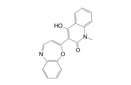 3-(1H-[1,5]benzoxazepin-2-yl)-4-hydroxy-1-methyl-2(1H)-quinolinone