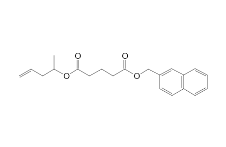 Glutaric acid, naphth-2-ylmethyl pent-4-en-2-yl ester