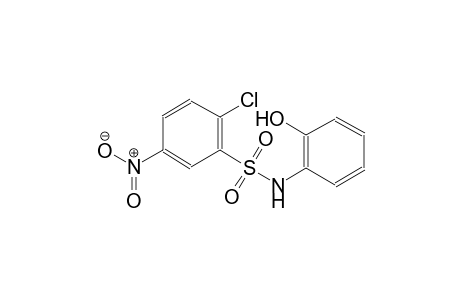 benzenesulfonamide, 2-chloro-N-(2-hydroxyphenyl)-5-nitro-