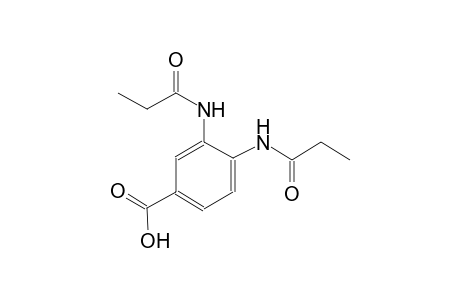 3,4-bis(propionylamino)benzoic acid