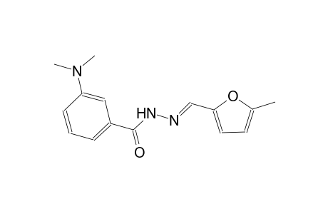 3-(dimethylamino)-N'-[(E)-(5-methyl-2-furyl)methylidene]benzohydrazide
