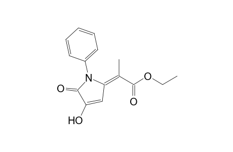 (E)-3-Hydroxy-5-[1-(Ethoxycarbonyl)ethylidene]-1-phenyl-2,5-dihydropyrrol-2-one