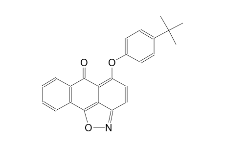 5-(4-tert-butylphenoxy)-6H-anthra[1,9-cd]isoxazol-6-one