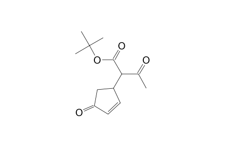 2-Cyclopentene-1-acetic acid, .alpha.-acetyl-4-oxo-, 1,1-dimethylethyl ester
