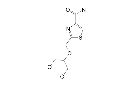 2-[[2-HYDROXY-1-(HYDROXYMETHYL)-ETHOXY]-METHYL]-THIAZOLE-4-CARBOXAMIDE