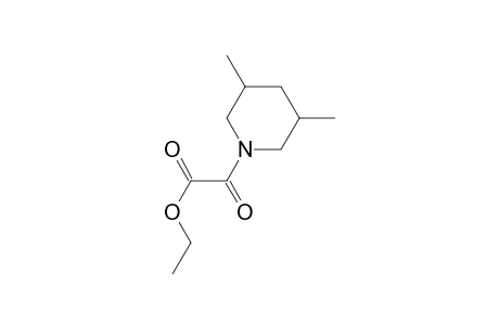 (3,5-Dimethylpiperidin-1-yl)oxoacetic acid, ethyl ester