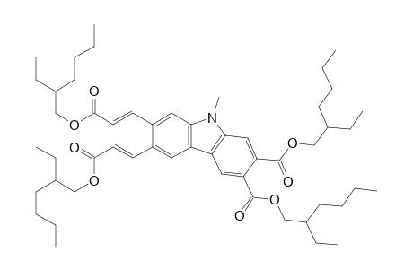 Di(2-ethylhexyl) 6,7-bis((E)-3-(2-ethylhexyloxy)-3-oxoprop-1-enyl)-9-methyl-9H-carbazole-2,3-dicarboxylate