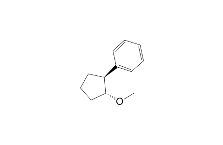 trans-1-Methoxy-2-phenylcyclopentane