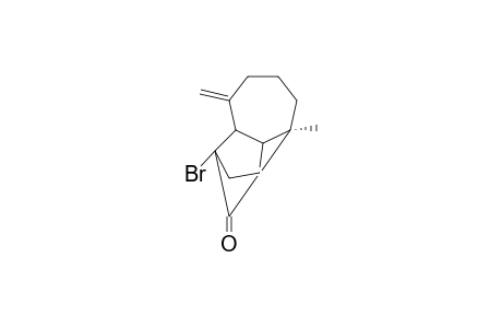 9-BROMO-7-METHYL-3-METHYLENETRICYCLO-[5.4.0.0(2,9)]-UNDECAN-8-ONE