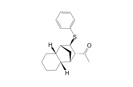 RAC-1-(1R*,2R*,3S*,4S*,4A-R*,8A-S*-1,4-METHANO-3-PHENYLTHIO-DECAHYDRO-2-NAPHTHYL)-ETHANONE