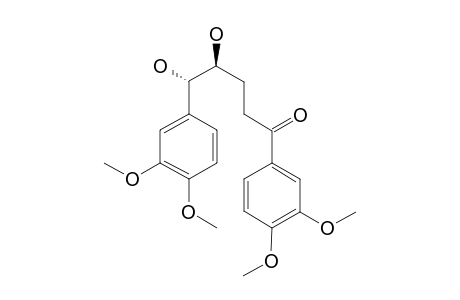 1,5-BIS-(3',4'-DIMETHOXYPHENYL)-1,2-DIHYDROXYPENTAN-5-ONE