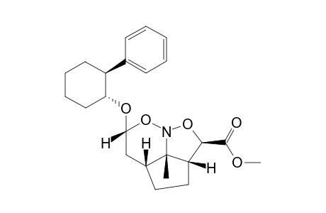 (2R,,2aR,4aR,6R,7aR,7bS)-6-[(1R,2S)-2-(Phenylcyclohexyl)oxy]octahydro-7b-methyl-1,7a-dioxa-7a-azacyclopenta[cd]indene-2-carboxylic Acid Methyl Ester