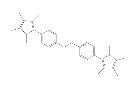1,2-bis(4-(2,3,4,5-tetramethylcyclopenta-1,3-dienyl)phenyl)ethane
