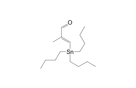 (E)-2-methyl-3-tributylstannyl-2-propenal