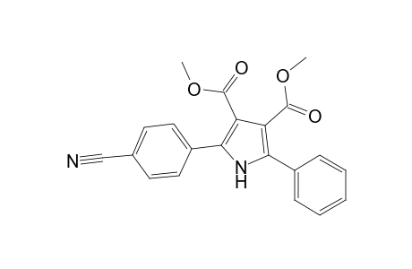 1H-Pyrrole-3,4-dicarboxylic acid, 2-(4-cyanophenyl)-5-phenyl-, dimethyl ester