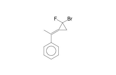 1-(Phenyl-methyl-methylene)-2-bromo-2-fluorocyclopropane