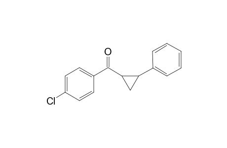 (4-Chlorophenyl)(2-phenylcyclopropyl)methanone