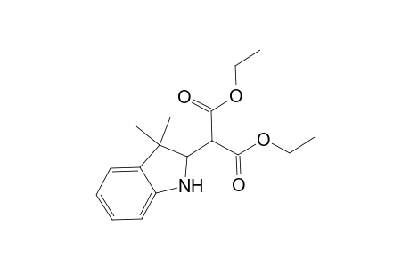 2-Indolinemalonic acid, 3,3-dimethyl-, diethyl ester