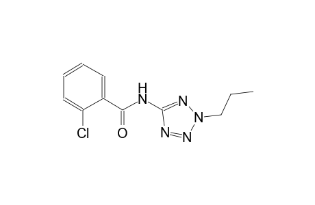 2-chloro-N-(2-propyl-2H-tetraazol-5-yl)benzamide