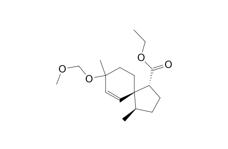 Spiro[4.5]dec-6-ene-1-carboxylic acid, 8-(methoxymethoxy)-4,8-dimethyl-, ethyl ester