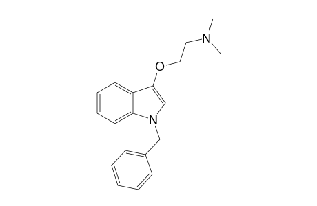 N,N-Dimethyl-2-(1-benzyl-1H-indol-3-yloxy)ethanamine