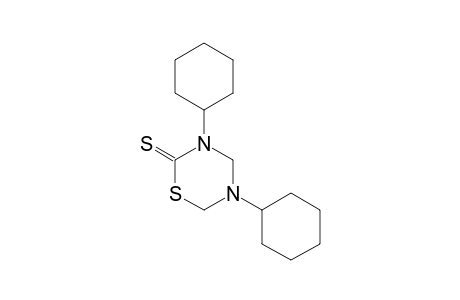 3,5-DICYCLOHEXYLTETRAHYDRO-2H-1,3,5-THIADIAZINE-2-THIONE