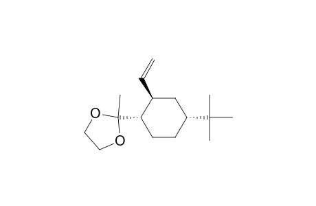 1,3-Dioxolane, 2-[4-(1,1-dimethylethyl)-2-ethenylcyclohexyl]-2-methyl-, (1.alpha.,2.beta.,4.alpha.)-