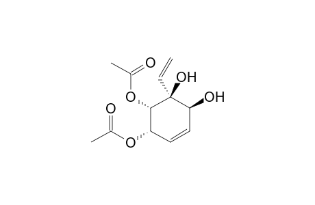 (1S,2S,3S,4S)-3,4-Dihydroxy-3-vinylcyclohex-5-en-1,2-diyl diacetate