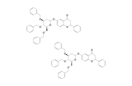 (2'R)/(2'S)-FLAVANON-6-YL-3,4,6-TRI-O-BENZYL-2-DEOXY-D-ARABINO-HEXOPYRANOSIDE