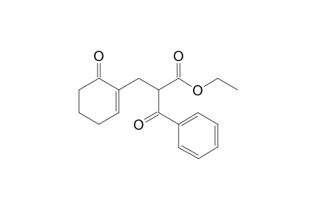 3-Oxo-2-(6-oxo-cyclohex-1-enylmethyl)-3-phenyl-propionic acid ethyl ester