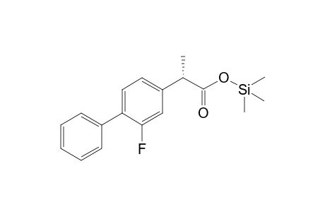 trimethylsilyl (2S)-2-(3-fluoro-4-phenyl-phenyl)propanoate