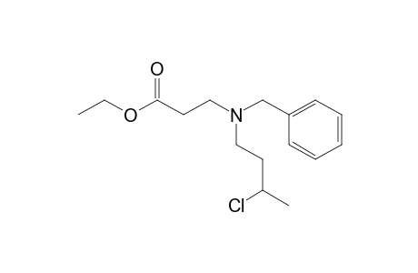 .beta.-alanine, N-(3-chlorobutyl)-N-(phenylmethyl)-, ethyl ester