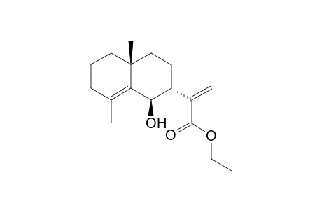 Ethyl 6-hydroxyeudesmane-4,11(13)-dien-12-oate