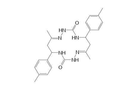 7,14-Dimethyl-5,12-di(4-methylphenyl)-1,2,4,8,9,11-hexaazacyclotetradeca-7,14-diene-3,10-dione