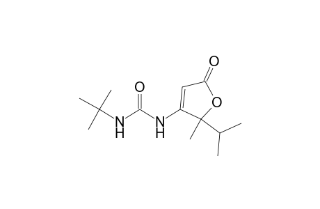 Urea, N-[2,5-dihydro-2-methyl-2-(1-methylethyl)-5-oxo-3-furanyl]-N'-(1,1-dimethylethyl)-