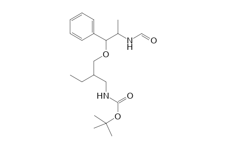 N-{2-[2'-(t-Butoxycarbonylamino)methyl]butoxy]-1-methyl-2-phenylethyl]ormamide
