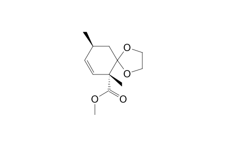 METHYL-TRANS-6,9-DIMETHYL-1,4-DIOXASPIRO-[4.5]-DEC-7-ENE-6-CARBOXYLATE