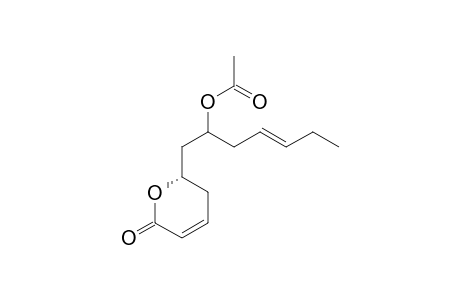 (2'-ACETOXY)-6-HEPT-4-ENYL-5,6-DIHYDRO-2-H-PYRAN-2-ONE