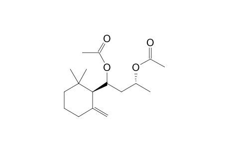 (+)-7-Hydroxy-.gamma.-dihydroionol diacetate