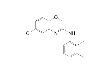 2H-1,4-Benzoxazin-3-amine, 6-chloro-N-(2,3-dimethylphenyl)-