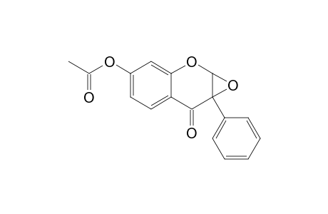 2,3-Epoxy-3-phenyl-7-acetoxy-2,3-dihydrobenzopyran-4(4H)-one