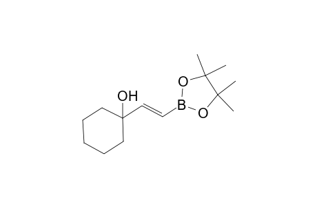 (E)-1-(2-(4,4,5,5-tetramethyl-1,3,2-dioxaborolan-2-yl)vinyl)cyclohexan-1-ol