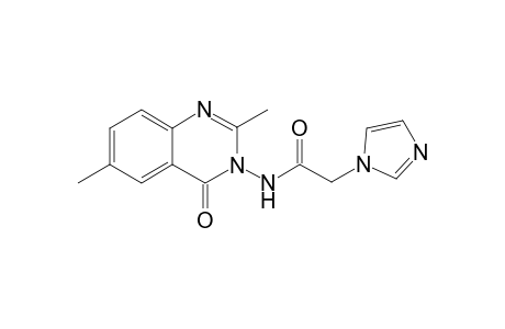 3-[2-(1-Imidazolyl)-acetylamino]-2,6-dimethyl-4(3H)-quinazolinone