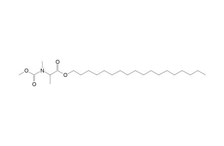 Alanine, N-methyl-N-methoxycarbonyl-, octadecyl ester