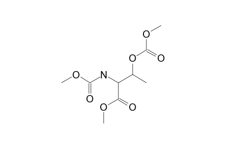 L-Threonine, N,o-bis(methoxycarbonyl)-, methyl ester