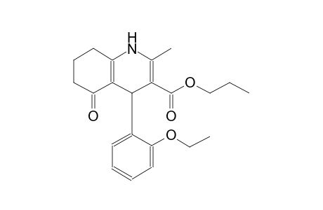 3-quinolinecarboxylic acid, 4-(2-ethoxyphenyl)-1,4,5,6,7,8-hexahydro-2-methyl-5-oxo-, propyl ester