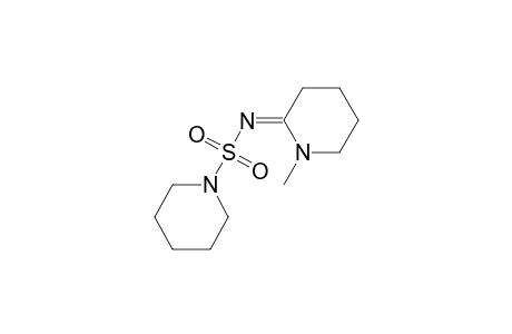 1-Piperidinesulfonamide, N-(1-methyl-2-piperidinylidene)-